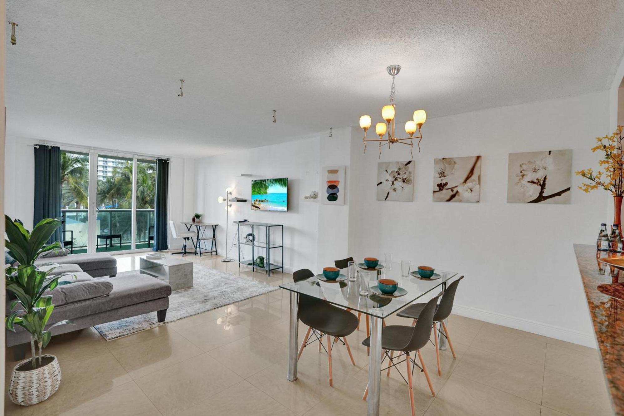 Ocean Reserve Luxury Across From Sunny Isles Apartamento Miami Beach