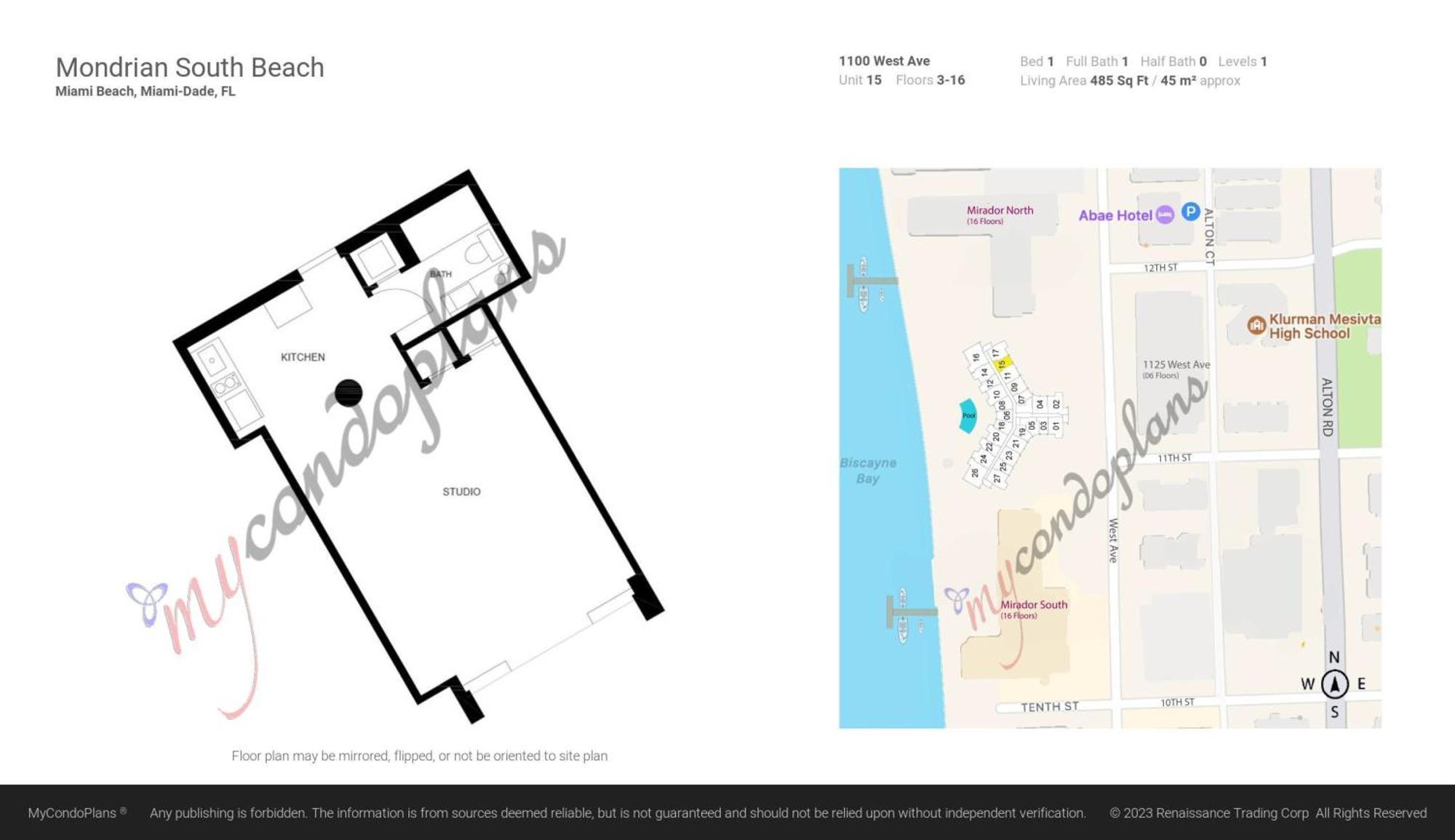 Lux Waterfront Studio South Beach