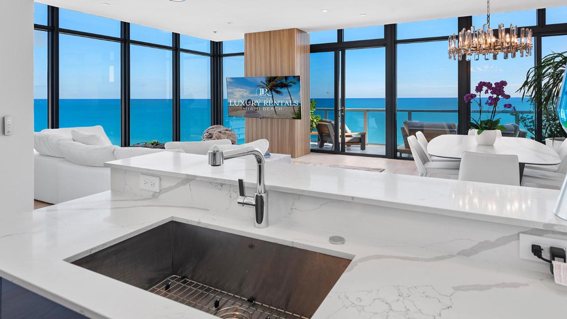 Oceanfront Private Penthouse At W South -ph2006 Miami Beach