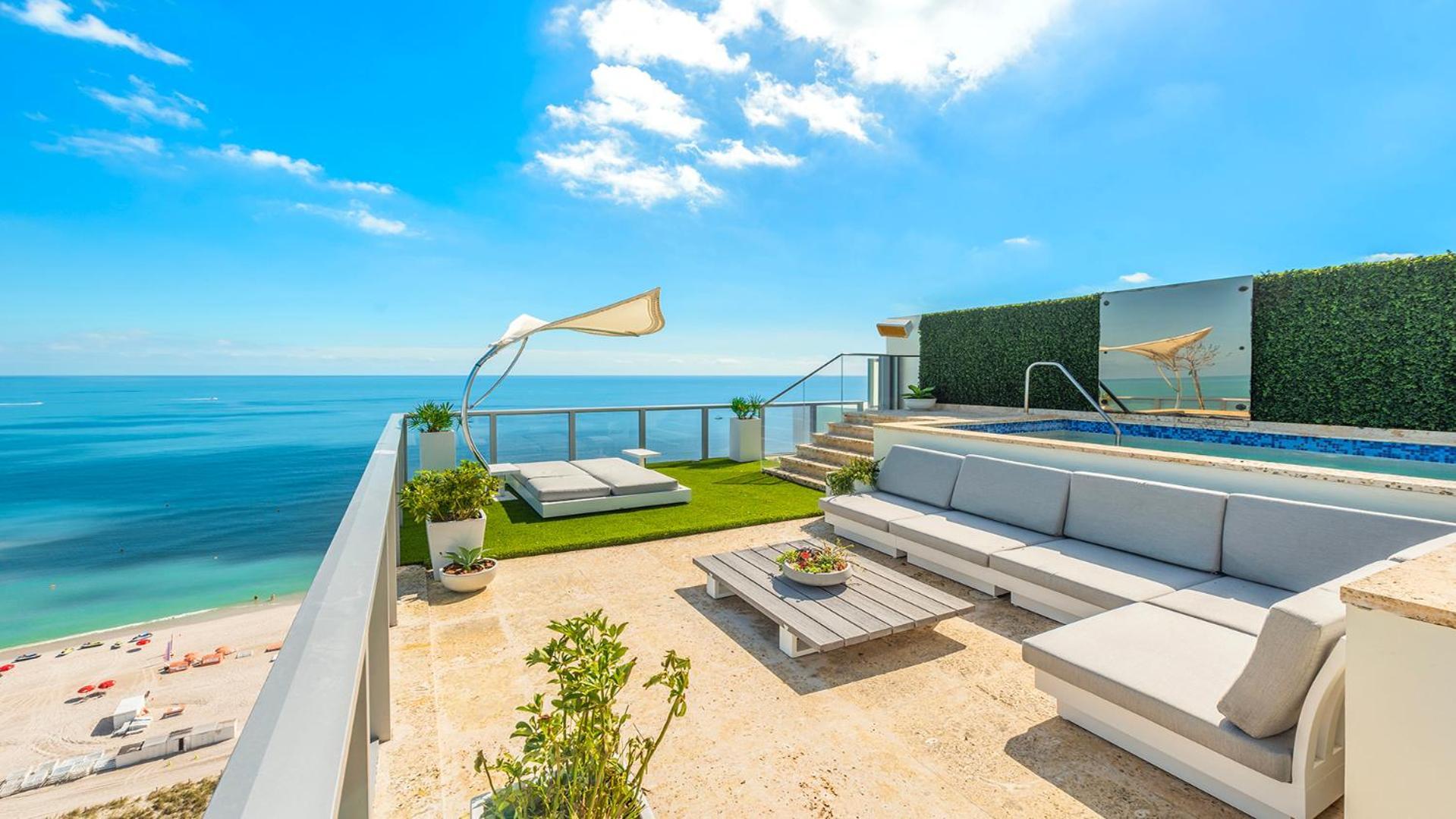 Oceanfront Private Penthouse At W South -ph2006 * Miami Beach