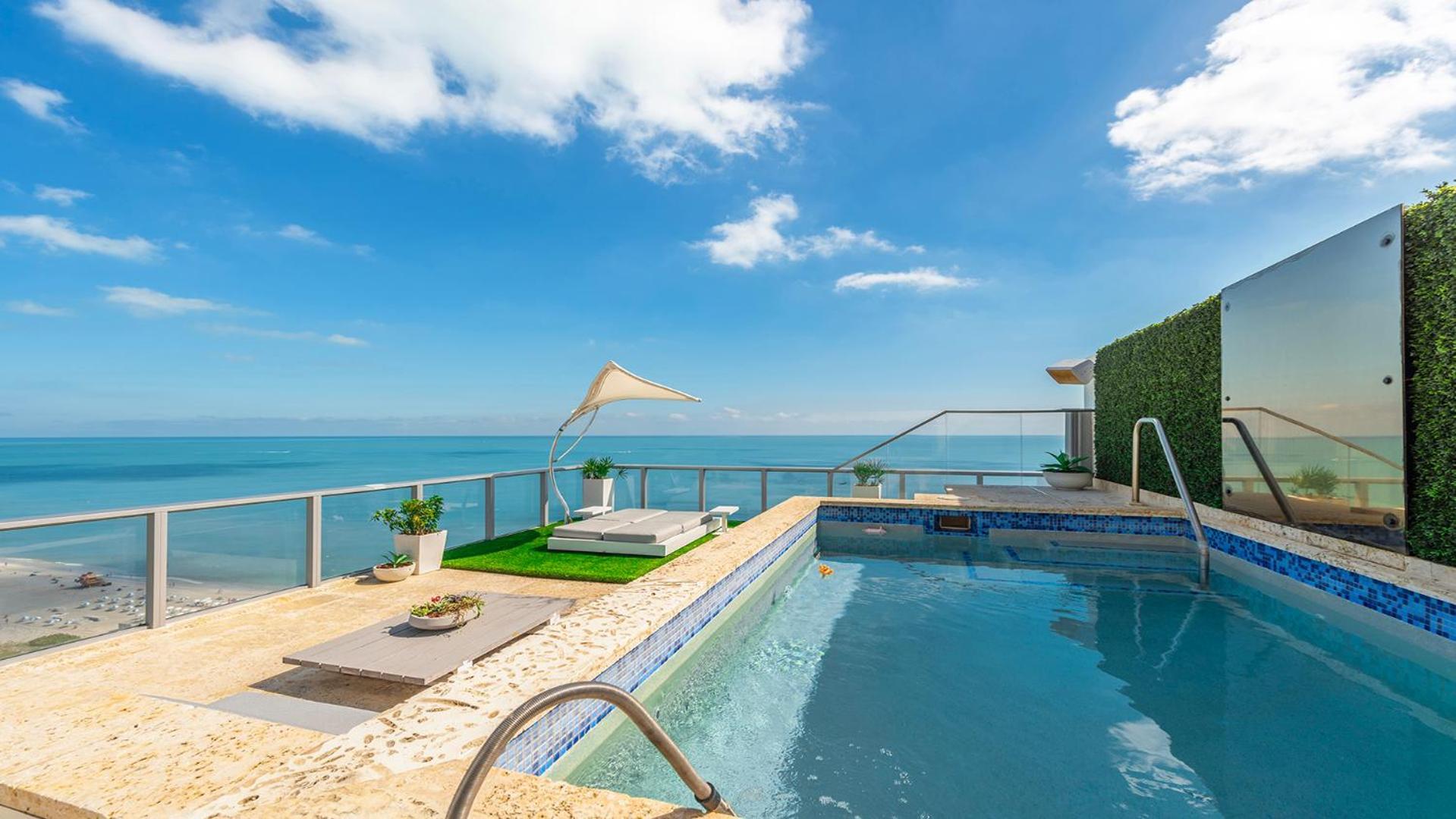 Apartment Oceanfront Private Penthouse At W South -ph2006
