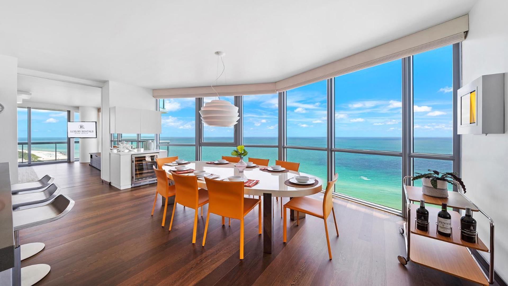 Oceanfront Private Penthouse At The Setai -3909 Apartamento