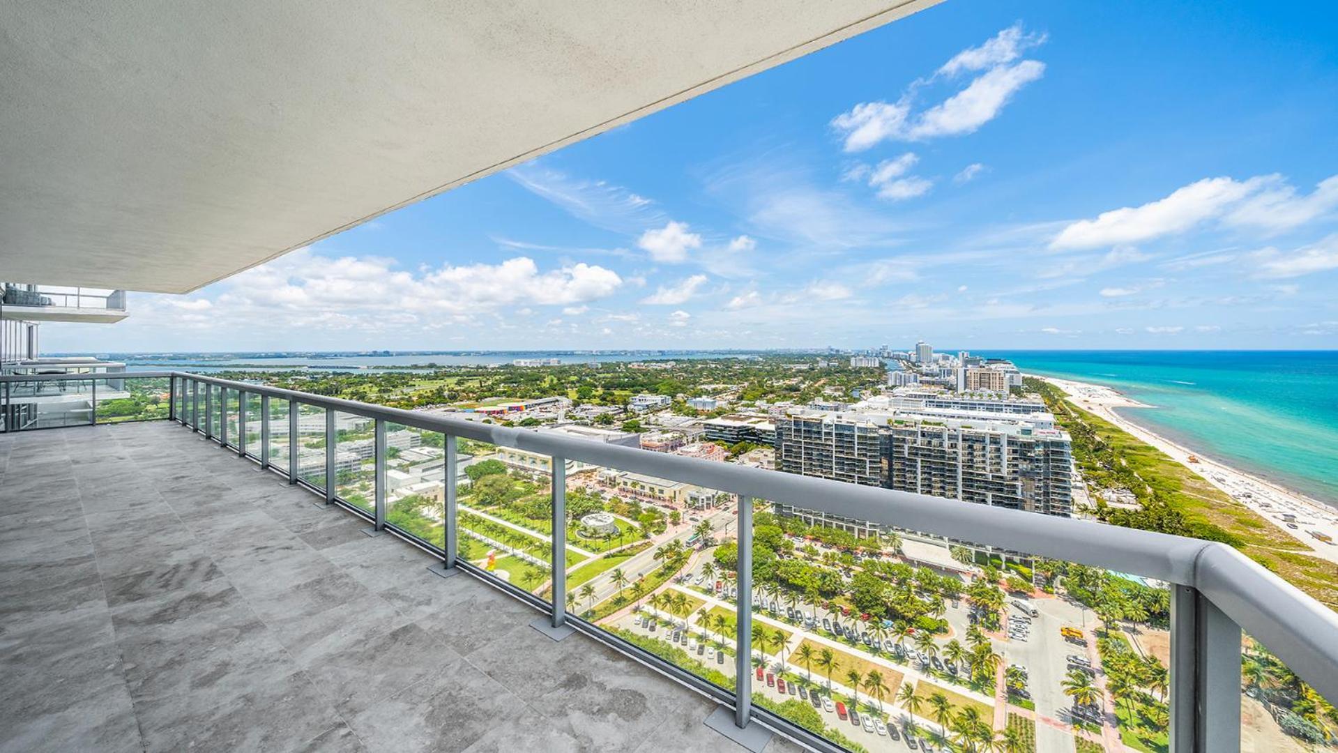 Oceanfront Private Penthouse At The Setai -3909 Apartamento *