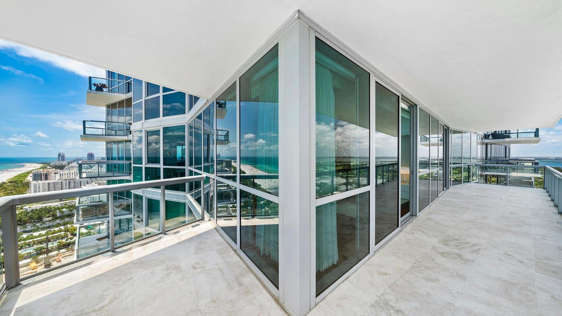 Oceanfront Private Penthouse At The Setai -3909 Apartamento *