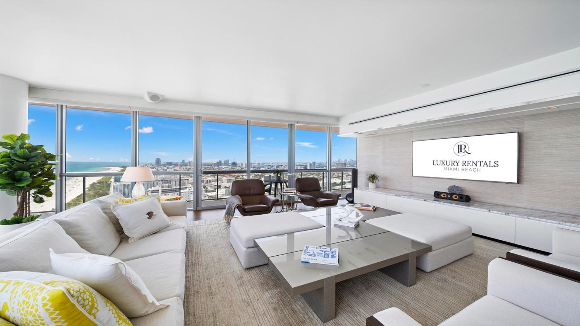 Oceanfront Private Penthouse At The Setai -3909 Apartamento *