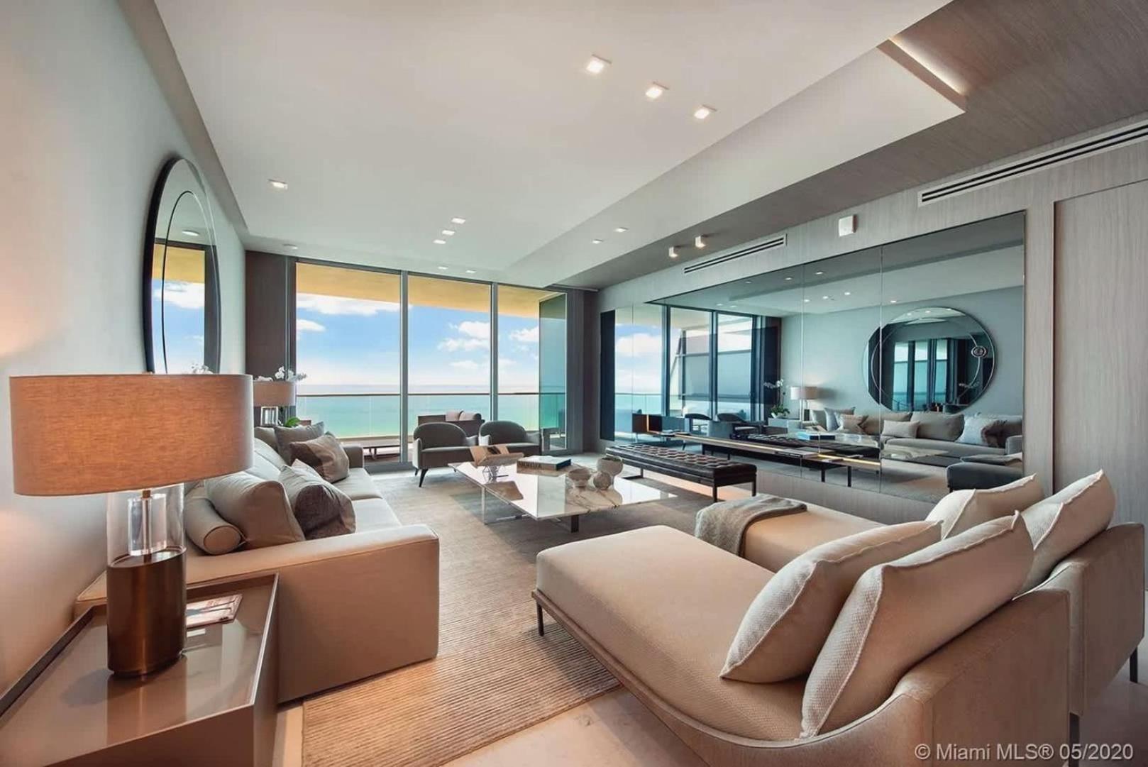 Elegant 4-bdr Oceanfront With Skyline Views Miami Beach