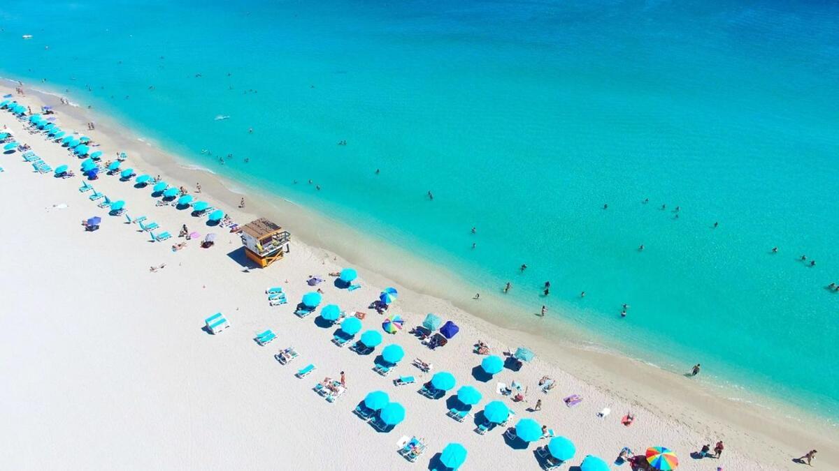 Romantic-5 Star-1br-oceanfront-balcony-south-beach Apartment *